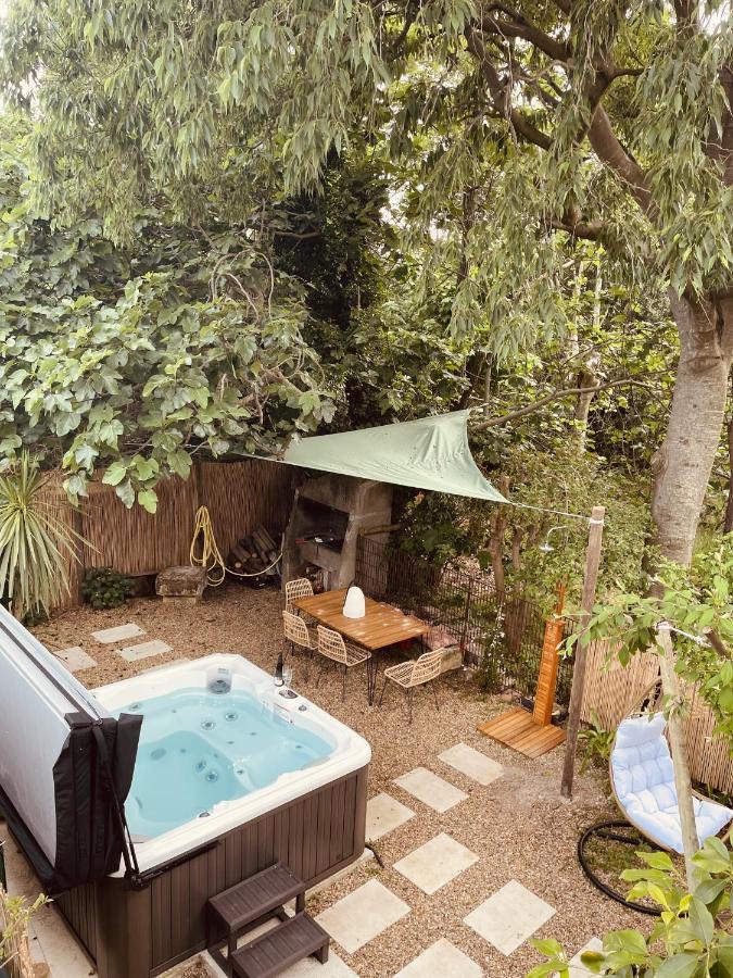 Maison Dans Les Arbres, Spa, Tennis, Parking Nîmes Exterior foto